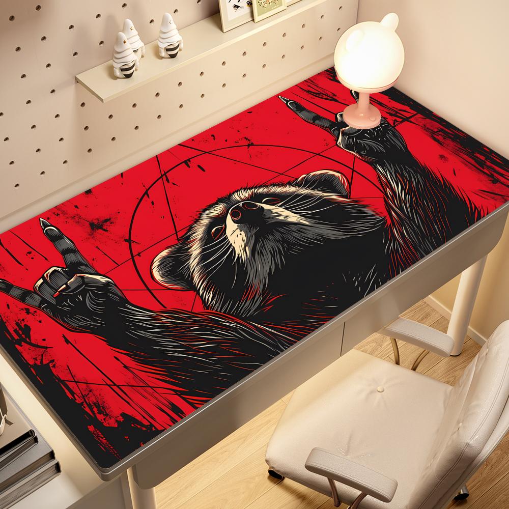 Desk Setup Natural - HYBXAXC 사무실 책상 매트 마우스 패드