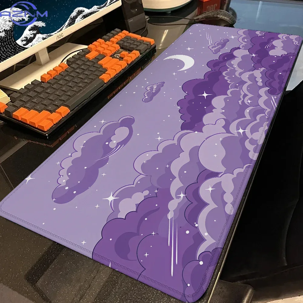 Desk Setup Anime - Skyscape Setup 게임 액세서리 대형 마우스