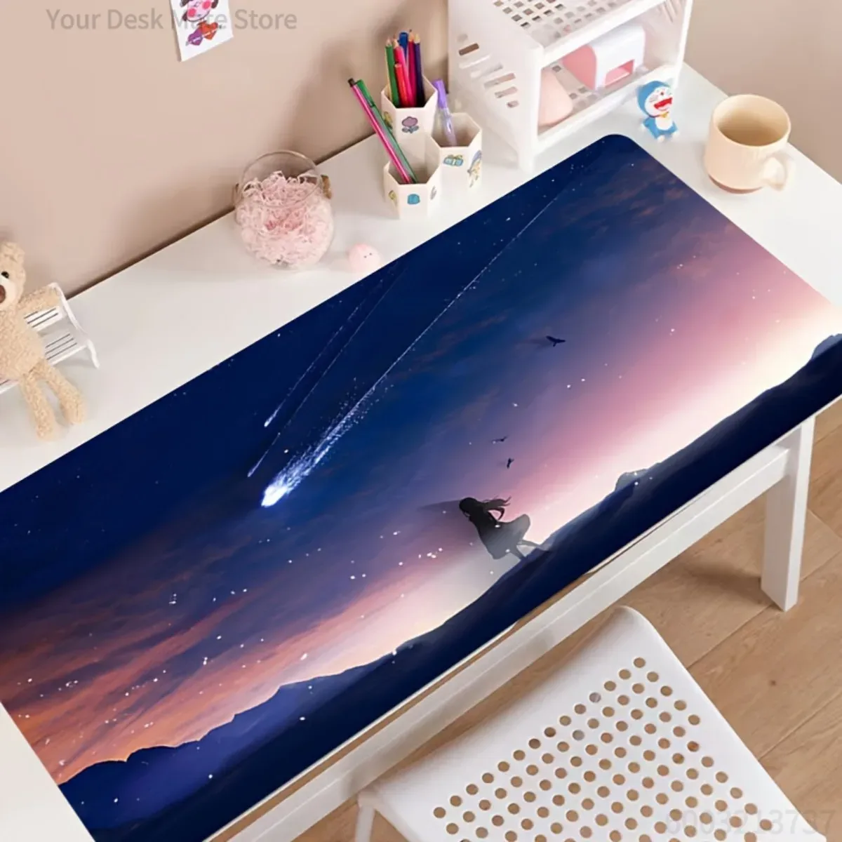 Desk Setup Anime - 1pc 고무 다용도 데스크 매트 메테오