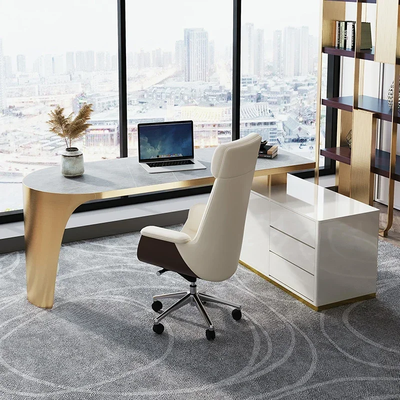 Desk Setup Bedroom - 유럽풍 임원용 책상, 침실용 미디 사이드