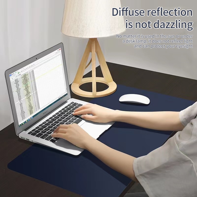 70x35cm 대형 사무실 홈 데스크 프로텍터 매트 로 - Desk Setup Blue 리뷰 및 가격