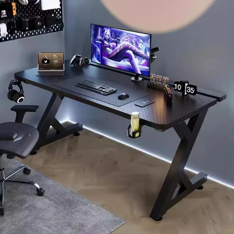 Q 미니멀리스트 블랙 컴퓨터 책상 디자인 고급형 노트북 - Desk Setup Black 리뷰 및 가격