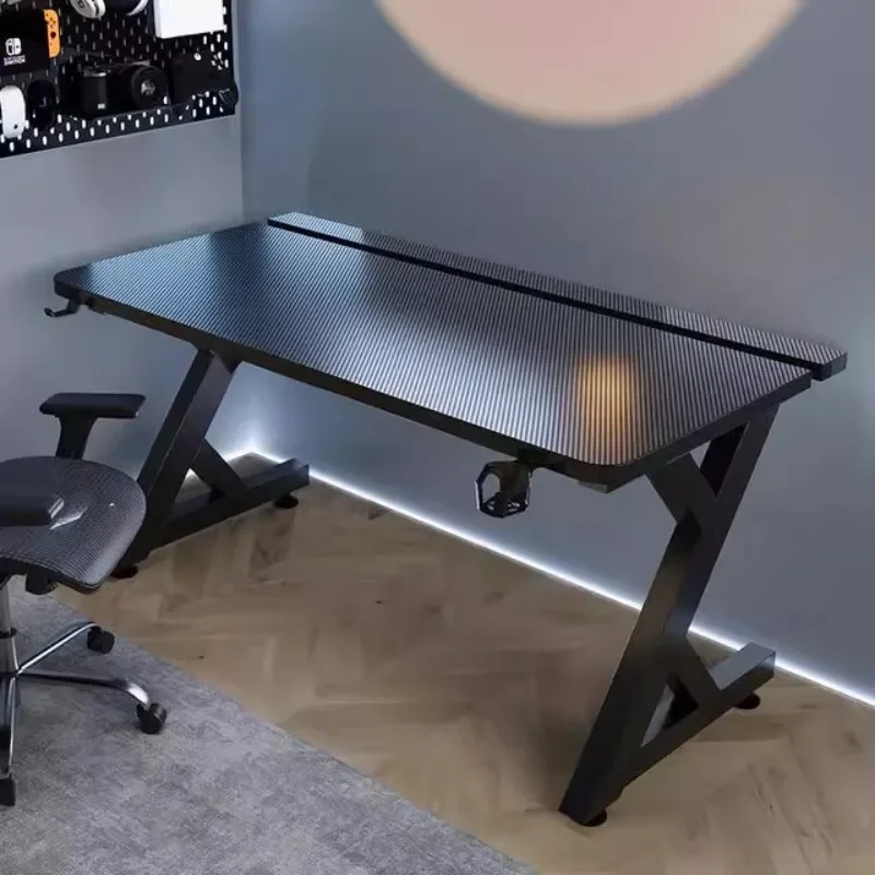 Q 미니멀리스트 블랙 컴퓨터 책상 디자인 고급형 노트북 - Desk Setup Black 리뷰 및 가격