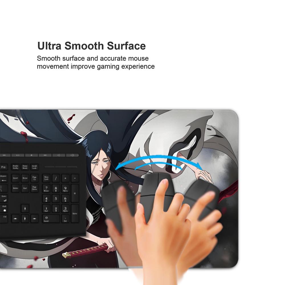 대형 마우스 패드 검정 흰색 애니메이션 BLEACH M - Desk Setup Black 리뷰 및 가격