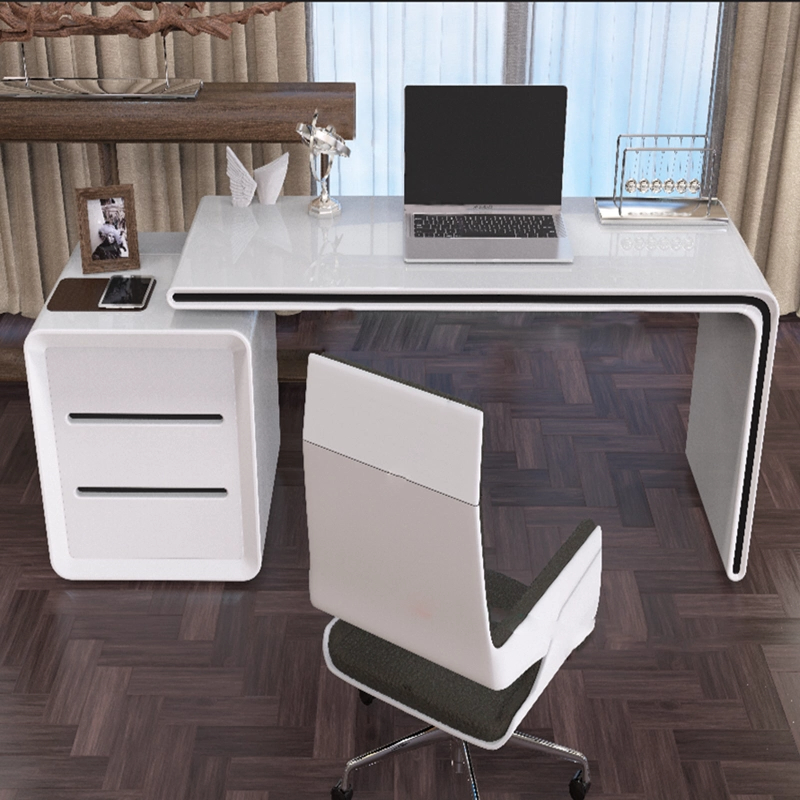 사무실 수납 컴퓨터 책상 조절 가능한 높이 벽 테이블  - Desk Setup No Computer 리뷰 및 가격
