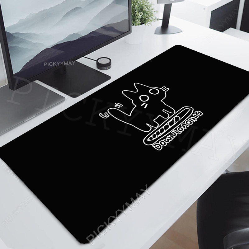 게임용 마우스 패드 마우스 패드 검은 고양이 대형 마우 - Desk Setup Black 리뷰 및 가격