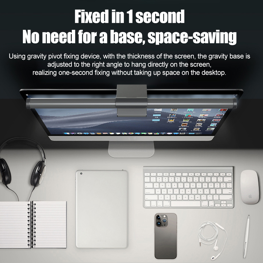 디밍 가능한 라이트 바 모니터 장식 LED 조명 리모컨 - Desk Setup Gadgets 리뷰 및 가격