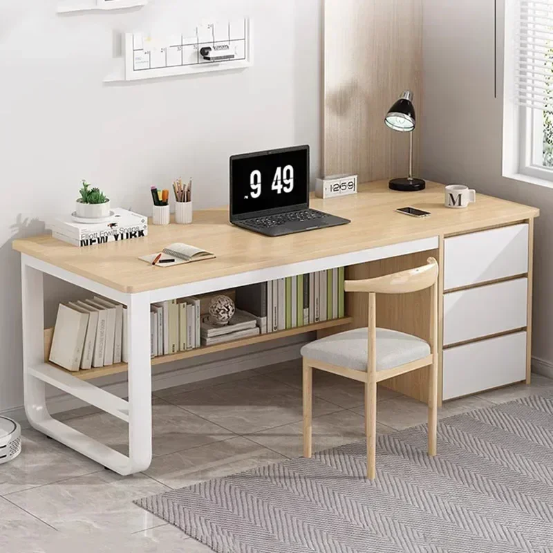 유럽식 컴퓨터 책상 바닥 다리 모던 가구 서랍 공부방  - Desk Setup No Computer 리뷰 및 가격