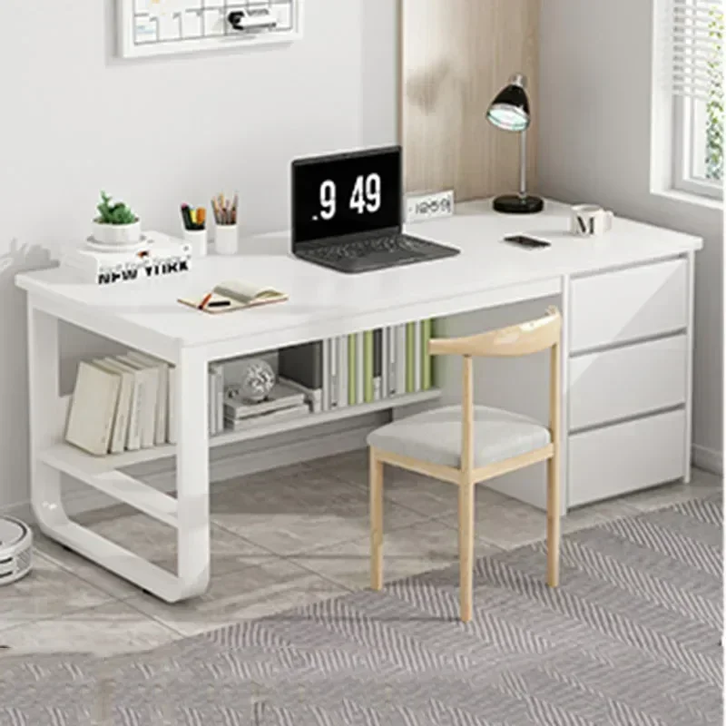 유럽식 컴퓨터 책상 바닥 다리 모던 가구 서랍 공부방  - Desk Setup No Computer 리뷰 및 가격