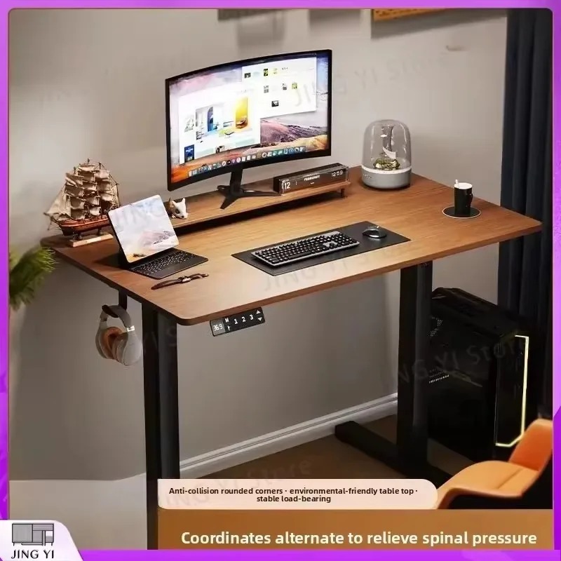 전동 높이 조절 스탠딩 데스크 원목 스마트 워크스테이션 - Desk Setup Bedroom 리뷰 및 가격
