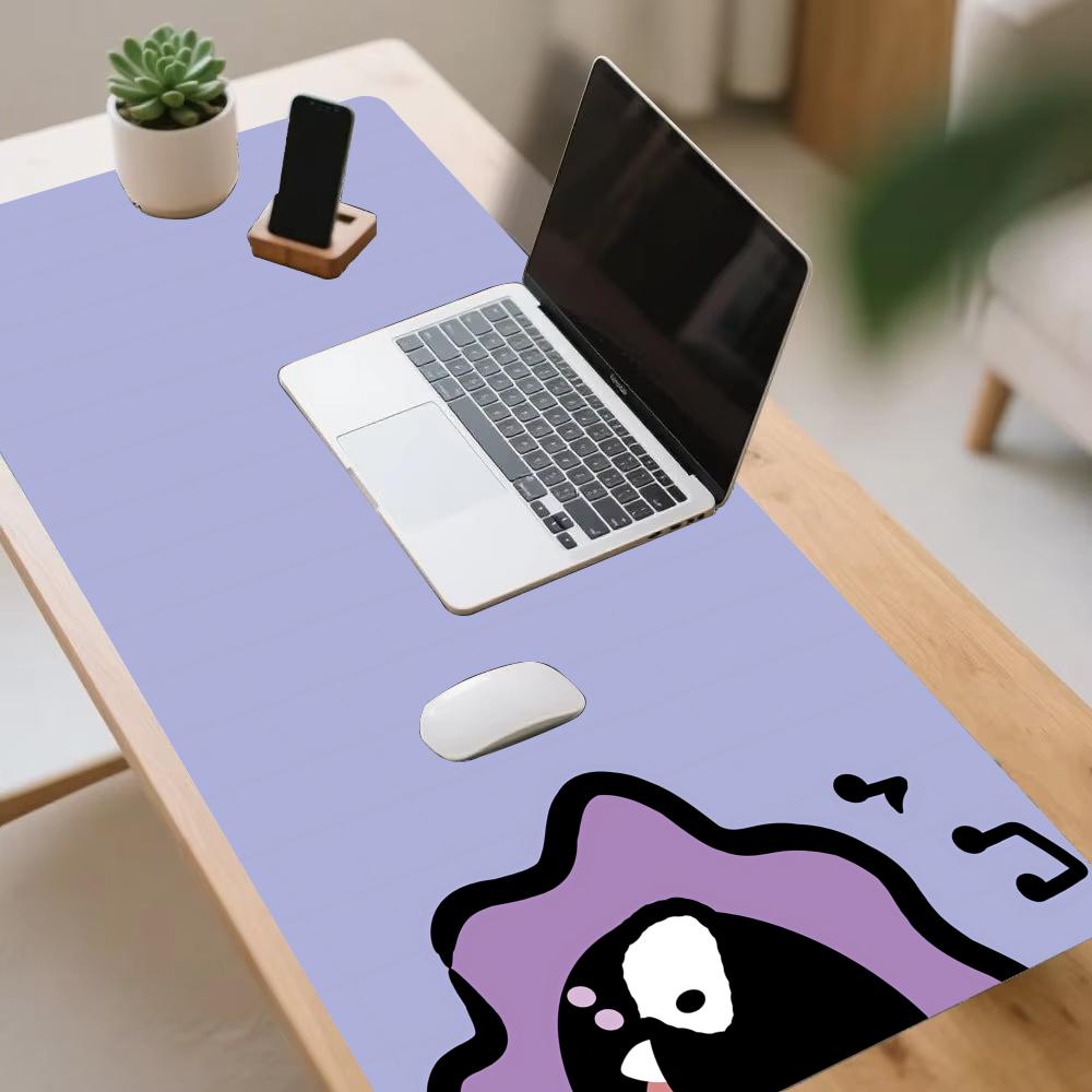 플레이매트 귀여운 보라색 표현 마우스 패드 대형 카펫  - Desk Setup Gadgets 리뷰 및 가격