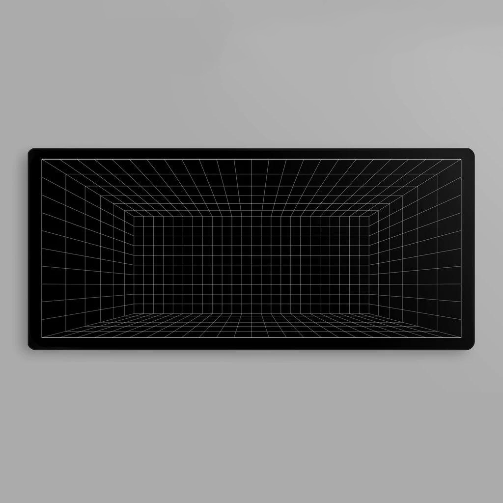미니멀리스트 스타일 마우스 패드 딥 데스크 매트 퍼스펙 - Desk Setup Blue 리뷰 및 가격