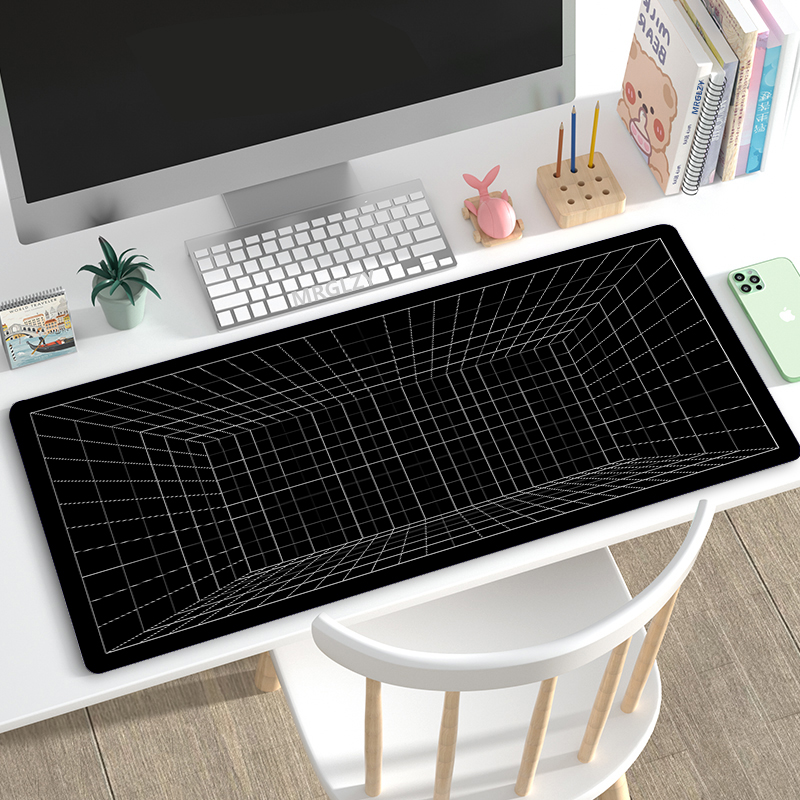 미니멀리스트 스타일 마우스 패드 딥 데스크 매트 퍼스펙 - Desk Setup Blue 리뷰 및 가격