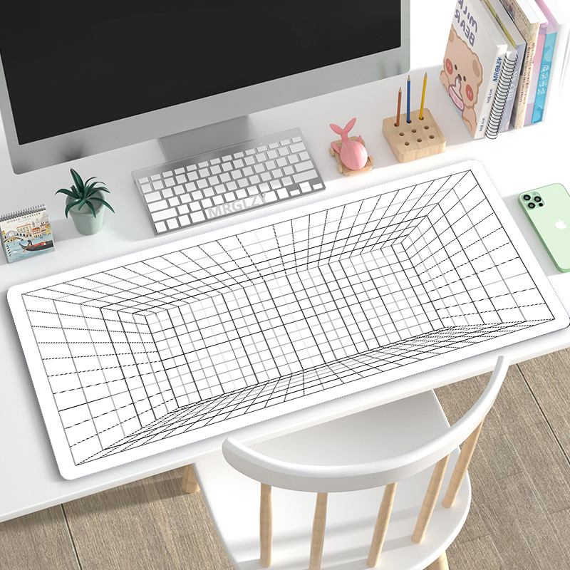 미니멀리스트 스타일 마우스 패드 딥 데스크 매트 퍼스펙 - Desk Setup Blue 리뷰 및 가격