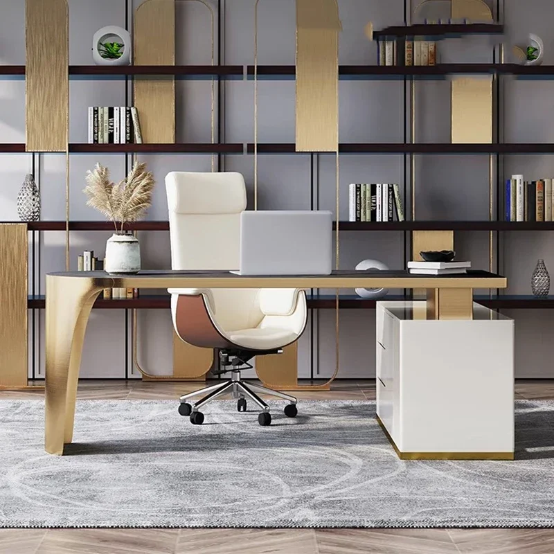 유럽풍 임원용 책상, 침실용 미디 사이드 테이블, 사무 - Desk Setup Bedroom 리뷰 및 가격